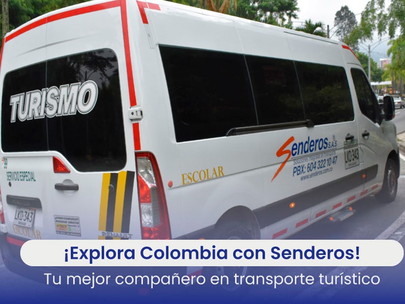 Explora Colombia con Senderos: Tu Mejor Compañero en Transporte y Logística Turística